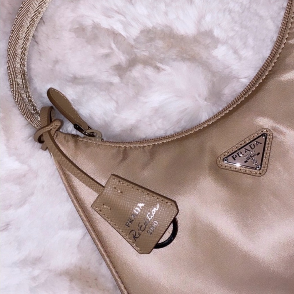 Prada Tan Shoulder Bag